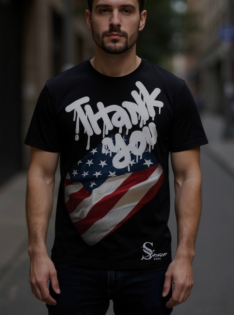 Thank you American T-shirt